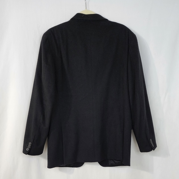 Joseph Abboud Profile Jackets size 42R color Black 100% cashmere - Picture 5 of 10